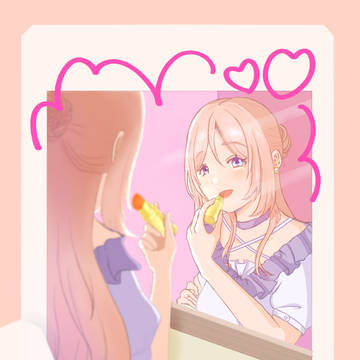 チェキ風