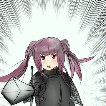 Ayaka in armor