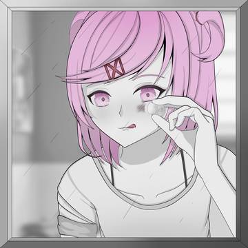 DDLC Natsuki - "They can't know"