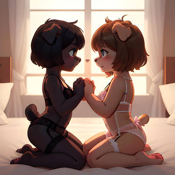 Furry sleep over