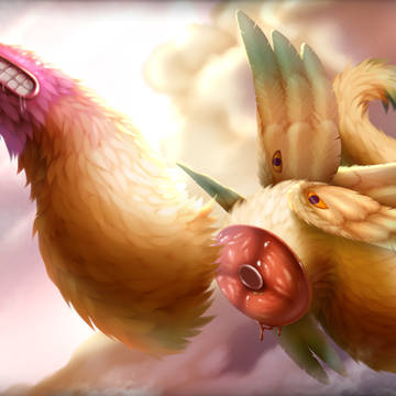 FURRED BEAST ANGEL 毛皮の獣天使