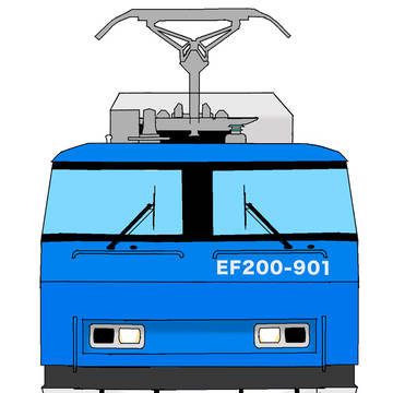 EF200-901 新旧塗装