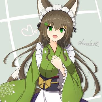 和メイド月雲さん
