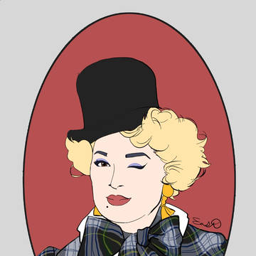ナジャ・グランディーバを描きました