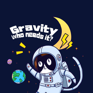 ✨🐱 Gravity? Who Needs It? 🐱✨