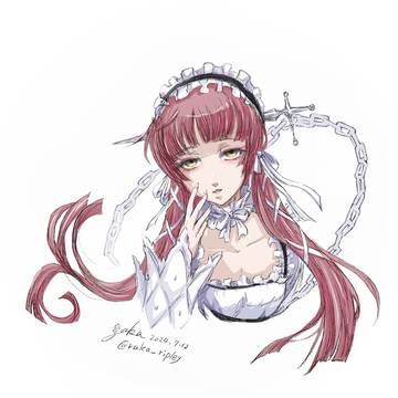 ドレスの少女
