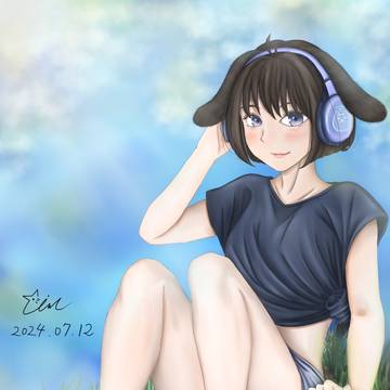 梅雨晴れ