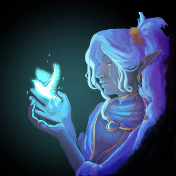 Schala, in the void.