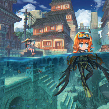 海中遺跡探検
