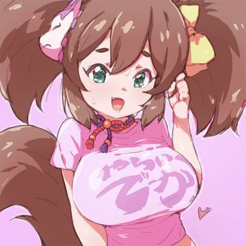 イナリやらいでかTシャツ
