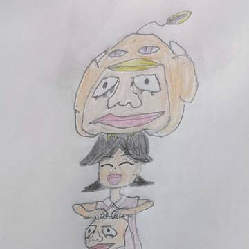 5年2組とはらおドリシリーズ③林サトコ