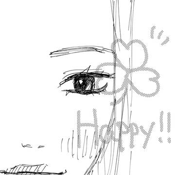 最近の落書きと実家の犬4