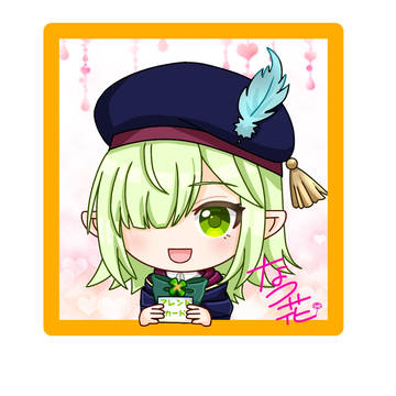 お友達が欲しいアオイちゃん。