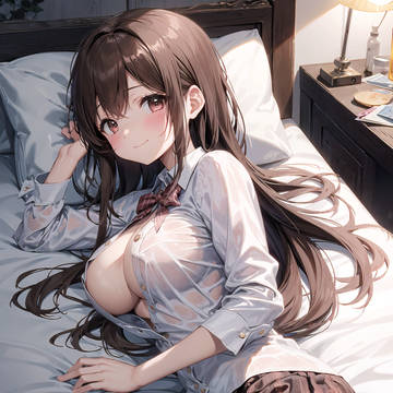 『旦那様おはよー、今日は私が起こしにきたよ』