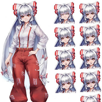 【立ち絵制作委員会】藤原妹紅