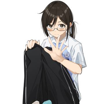 穿凉鞋袜子的校服少女