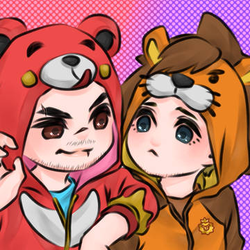 クマちゃん🐻とライオン🦁
