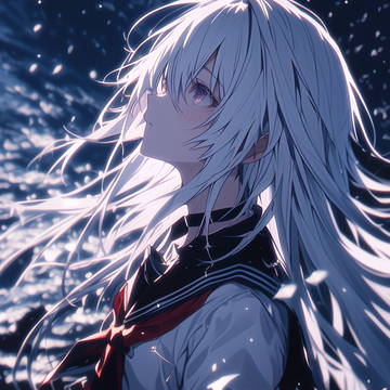 星を見つめて