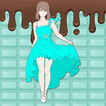 チョコミントお姉さん