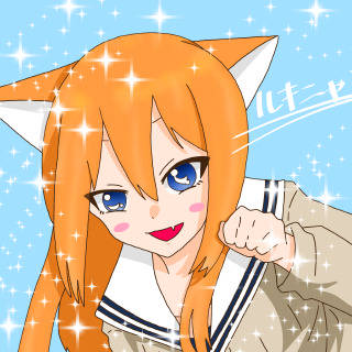あずにゃん×ルキニャ