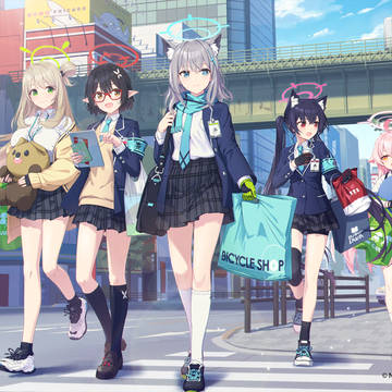 『ブルーアーカイブ』描き下ろしグッズイラスト