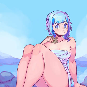 温泉でリラックス！