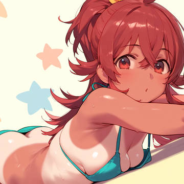 日焼け果穂ちゃん