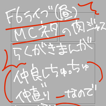 肉ジャス仲直り漫画