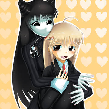 抱き合う