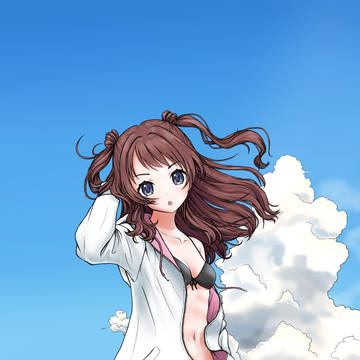 水着の咲季