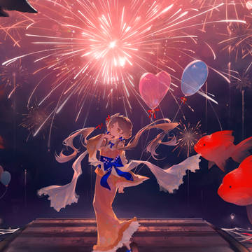 ~彩る夏の恋花火