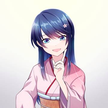 アイコン用の女の子