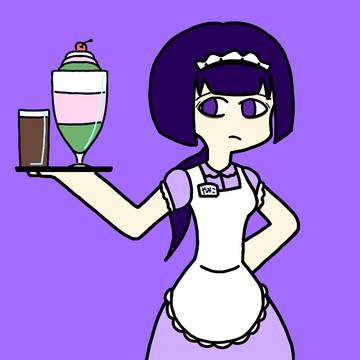 (メイド)カフェバイトのやみこさん