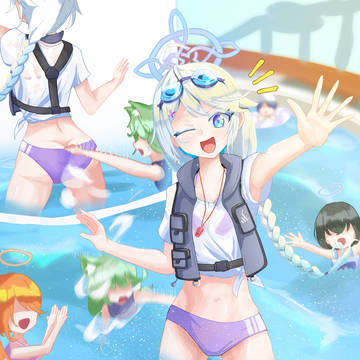 一秒後にすごいことになる水着キリノ