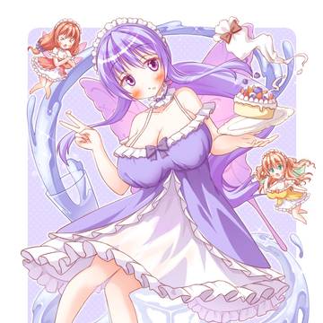 メイドさんで妖精さんな女の子の絵本２