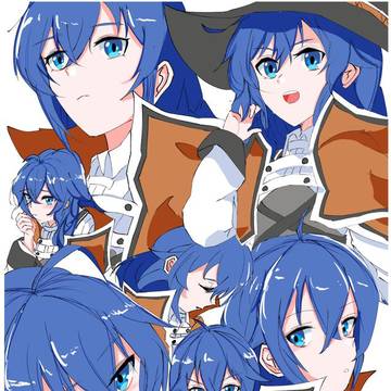 ロキシーいっぱい描きました！