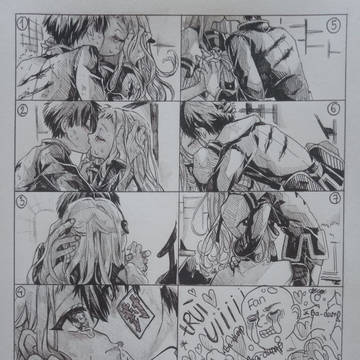 Kiss, kiss, kiss and kiss
