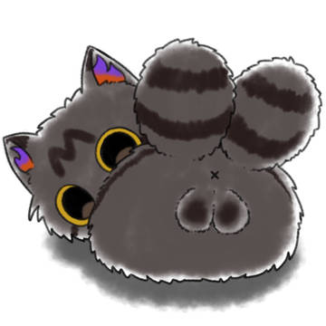 ふわふわくんのω