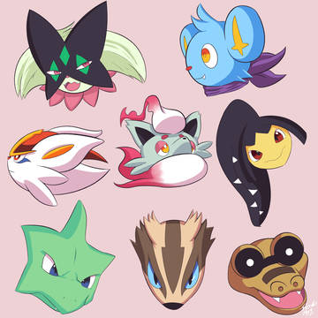 Pokemon Heads