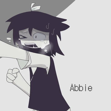 circle先生から逃げるアビーくん