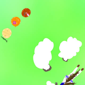 もふもふに屈したアヤべさん