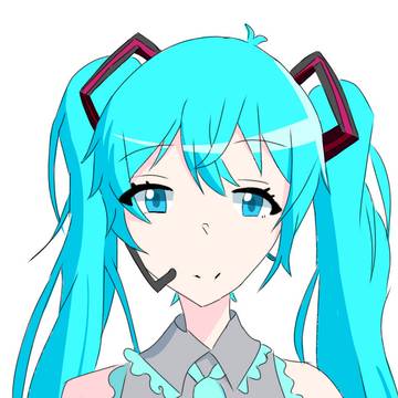 あいまふさんの線画を塗らせて頂きました