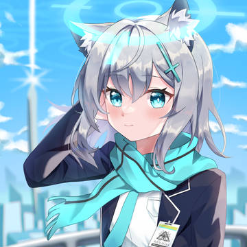 シロコちゃんの秘密の笑顔