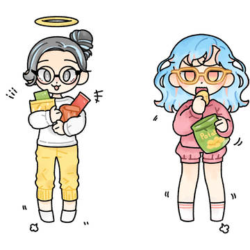 Pastel Friends Redraw
