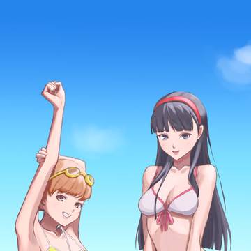 千枝＆雪子の水着
