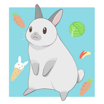 コミティア149 うさぎアクリルキーホルダー1予定