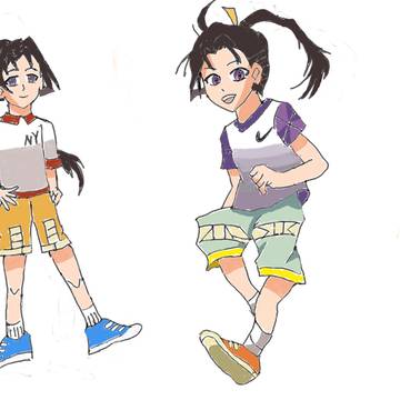 逃げ上手の若君·若君 北条時行 现代風