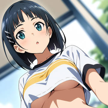 SAO 直葉 AI 下乳