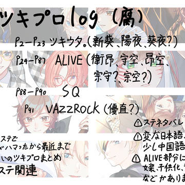 ツキプロlog