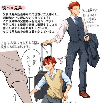 シュトシュタ兄弟現パロ他